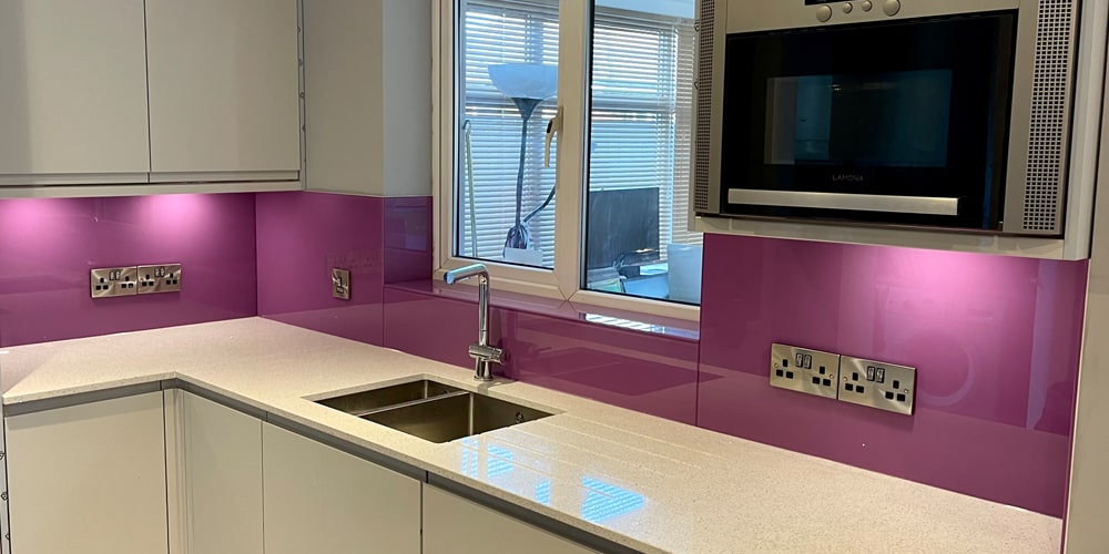 Coloured Glass Splashbacks