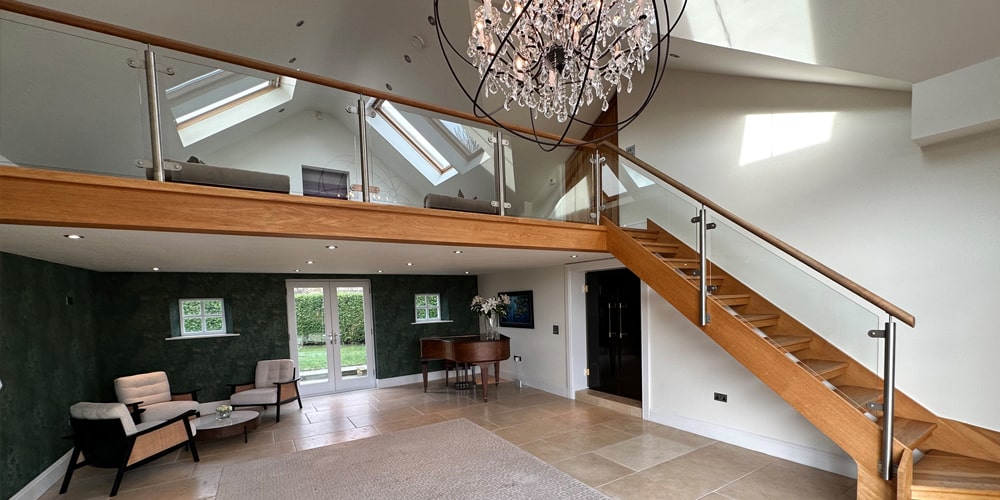 Internal Glass Balustrades